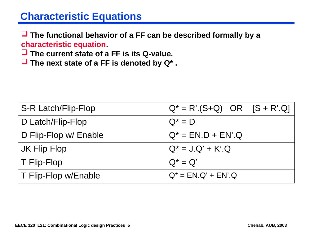 EECE 320 Lecture 21, Fall 2011, page 5