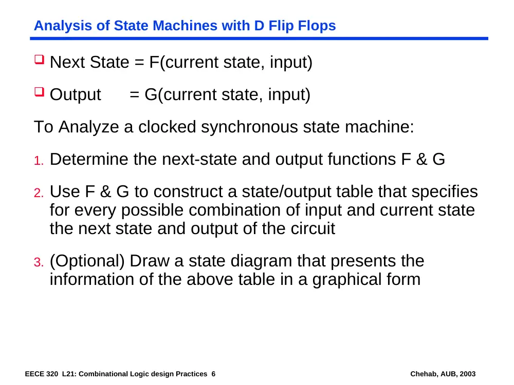 EECE 320 Lecture 21, Fall 2011, page 6