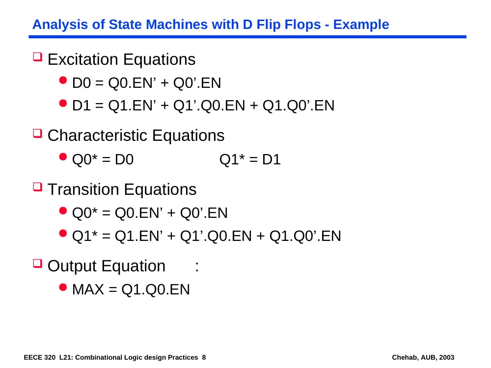 EECE 320 Lecture 21, Fall 2011, page 8