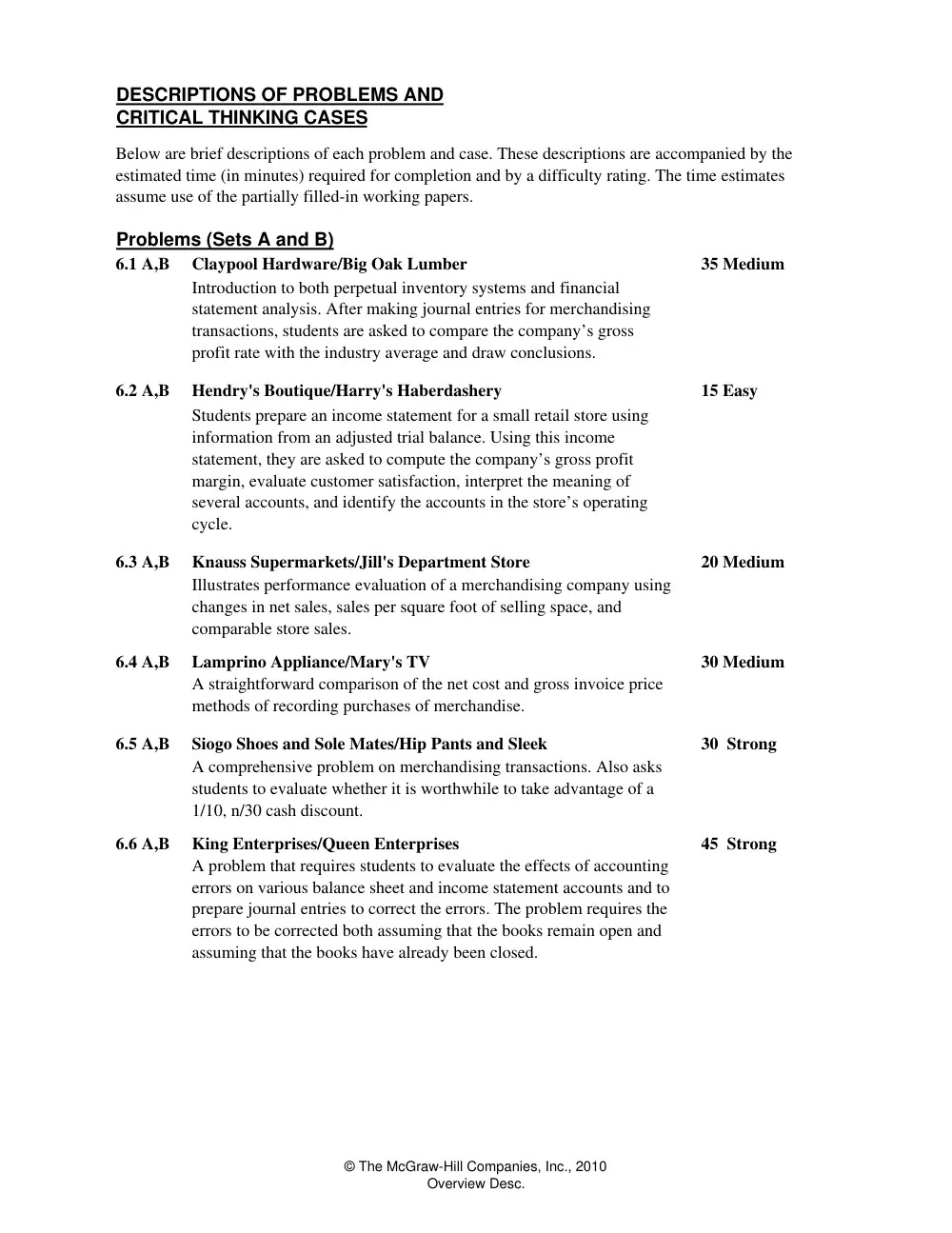 ACO 201 Problems Chapter 6 Solutions, Spring 2013, page 3