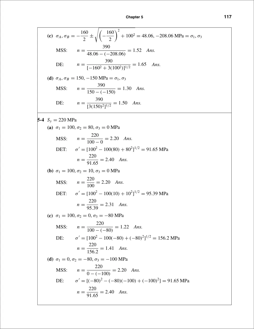 MECH 420 Problems Problem Chap 5, Fall 2012, page 3