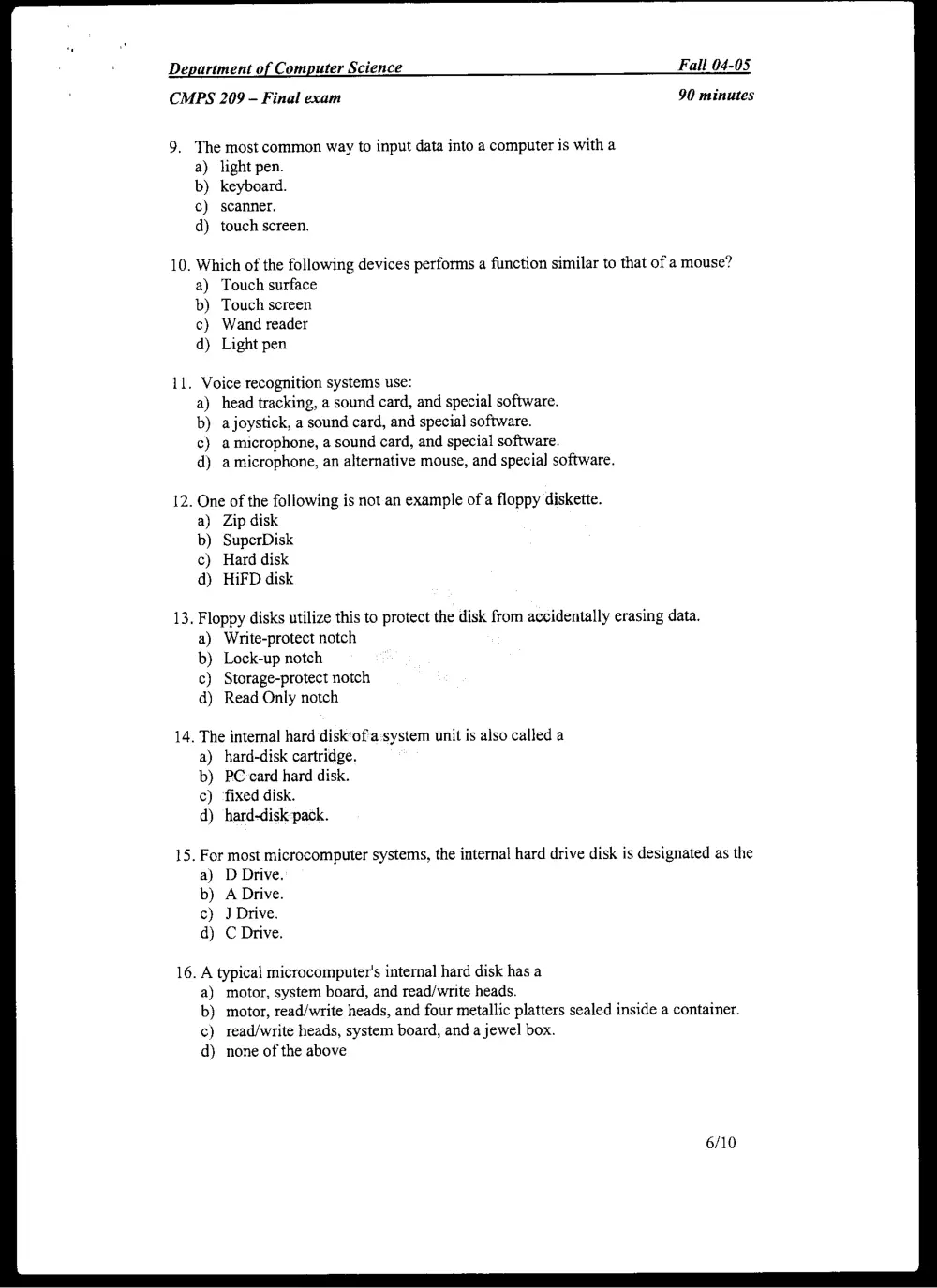 CMPS 209 Final, Fall 2004, page 6