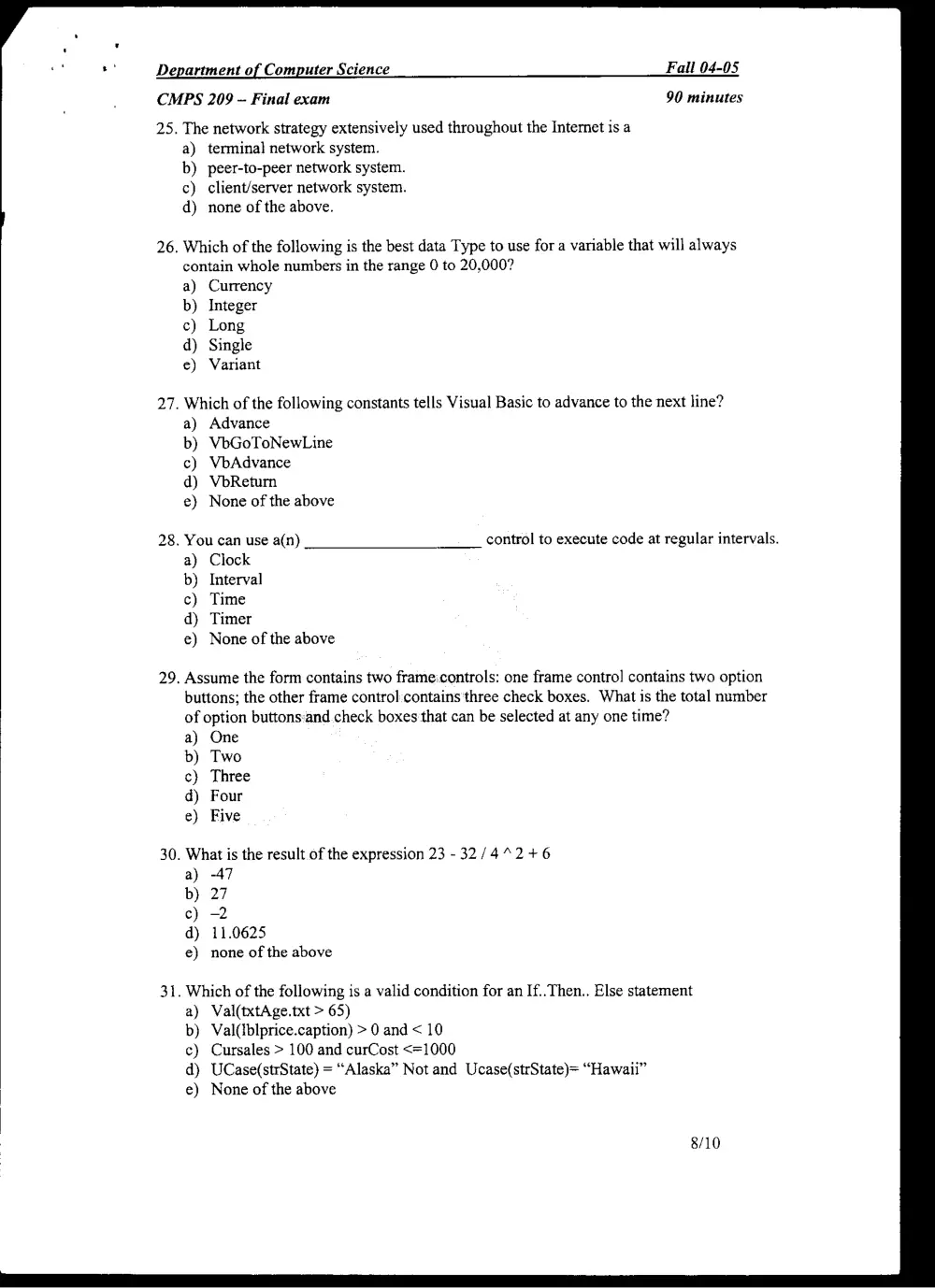 CMPS 209 Final, Fall 2004, page 8