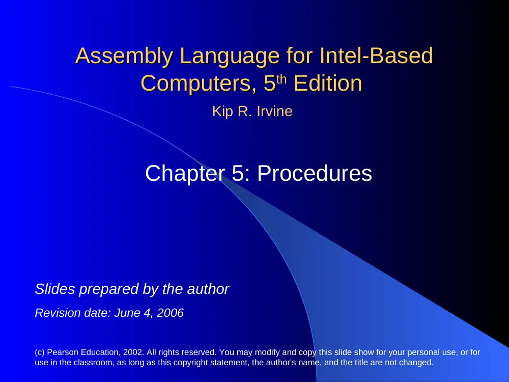CSI 212 Chapter 5 Slides, Spring 2012, page 1