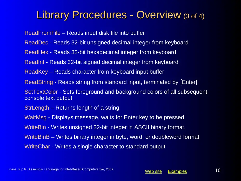 CSI 212 Chapter 5 Slides, Spring 2012, page 10