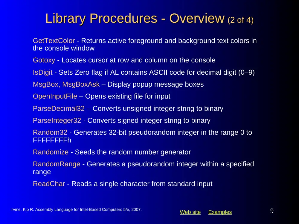 CSI 212 Chapter 5 Slides, Spring 2012, page 9