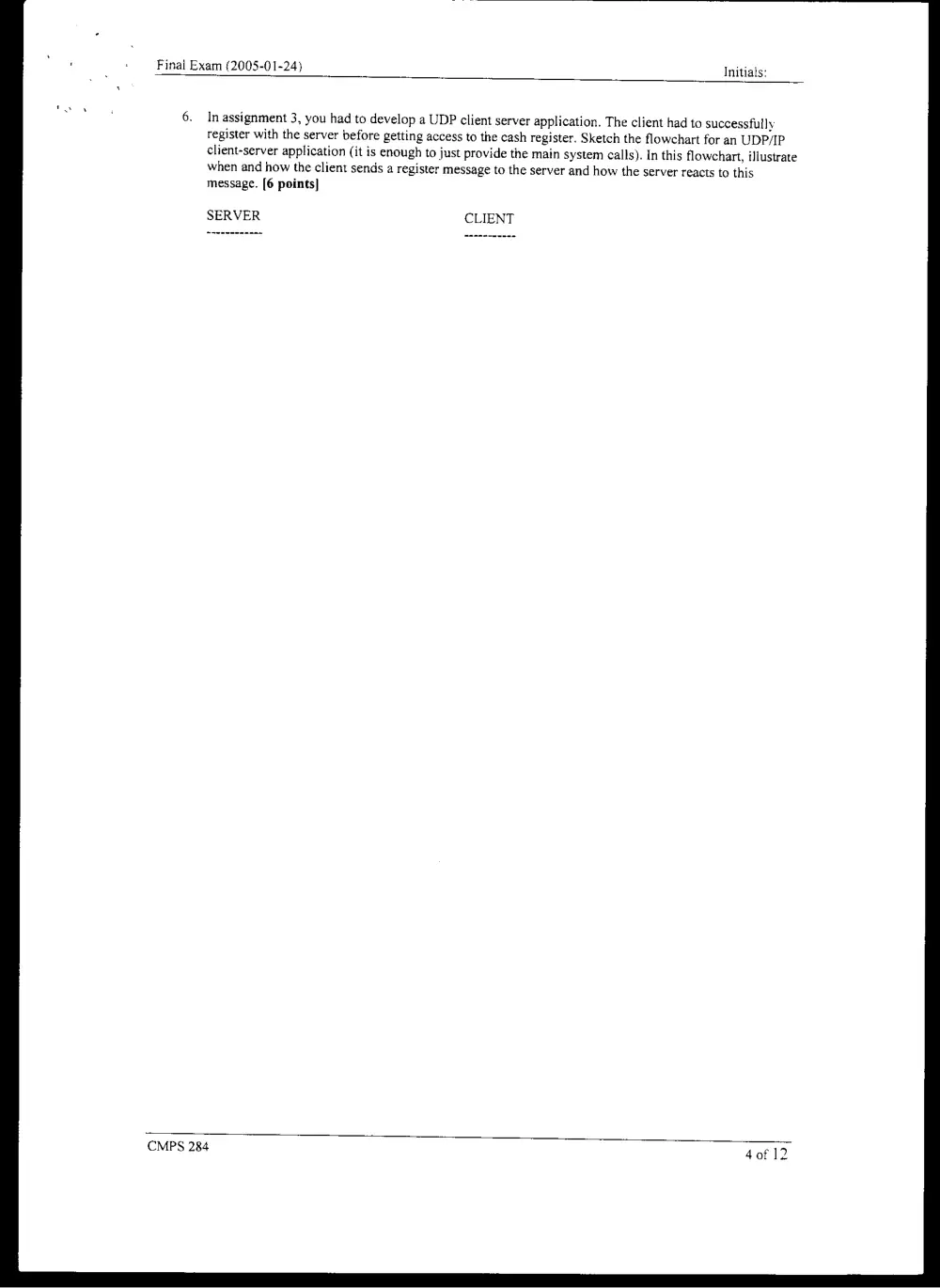 CMPS 284 Final, Fall 2004, page 4