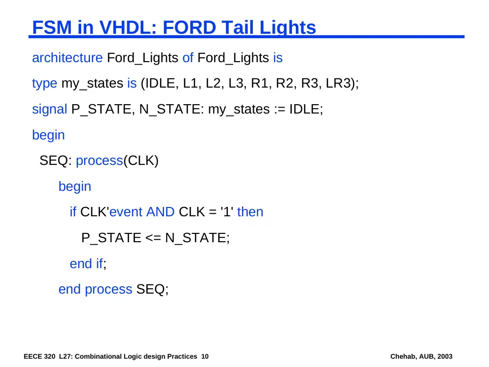 EECE 320 Lecture 27, Fall 2011, page 10