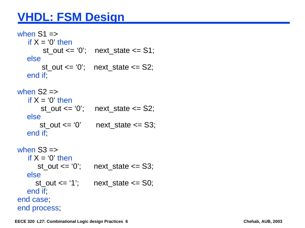 EECE 320 Lecture 27, Fall 2011, page 6