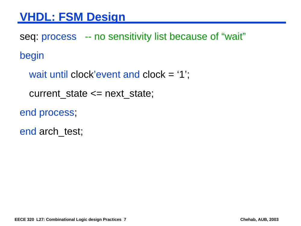 EECE 320 Lecture 27, Fall 2011, page 7