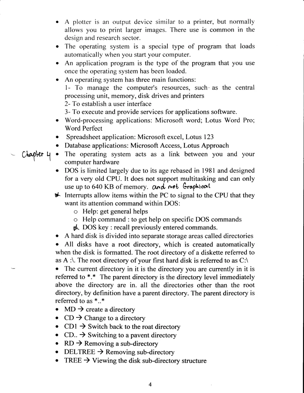CSC 201 Notes, Spring 2005, page 4