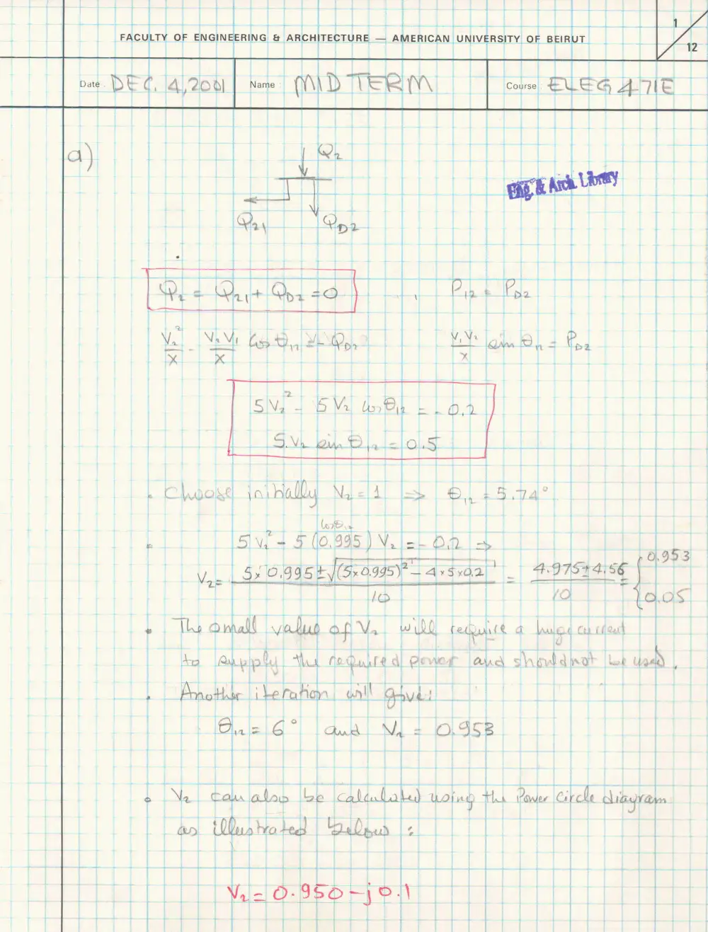 EECE 471 Midterm, Fall 2001, page 1