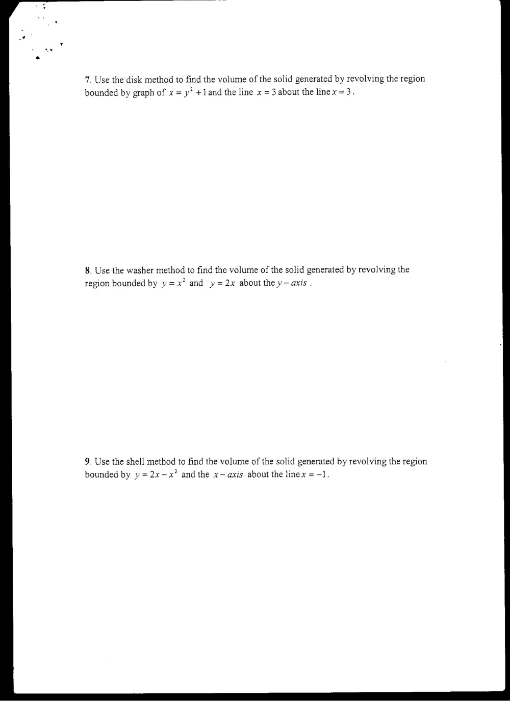 MATH 101 Final, Spring 2004, page 3