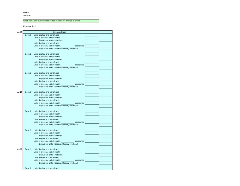 ACCT 222 Problems Excel Template 6, Fall 2014, page 10