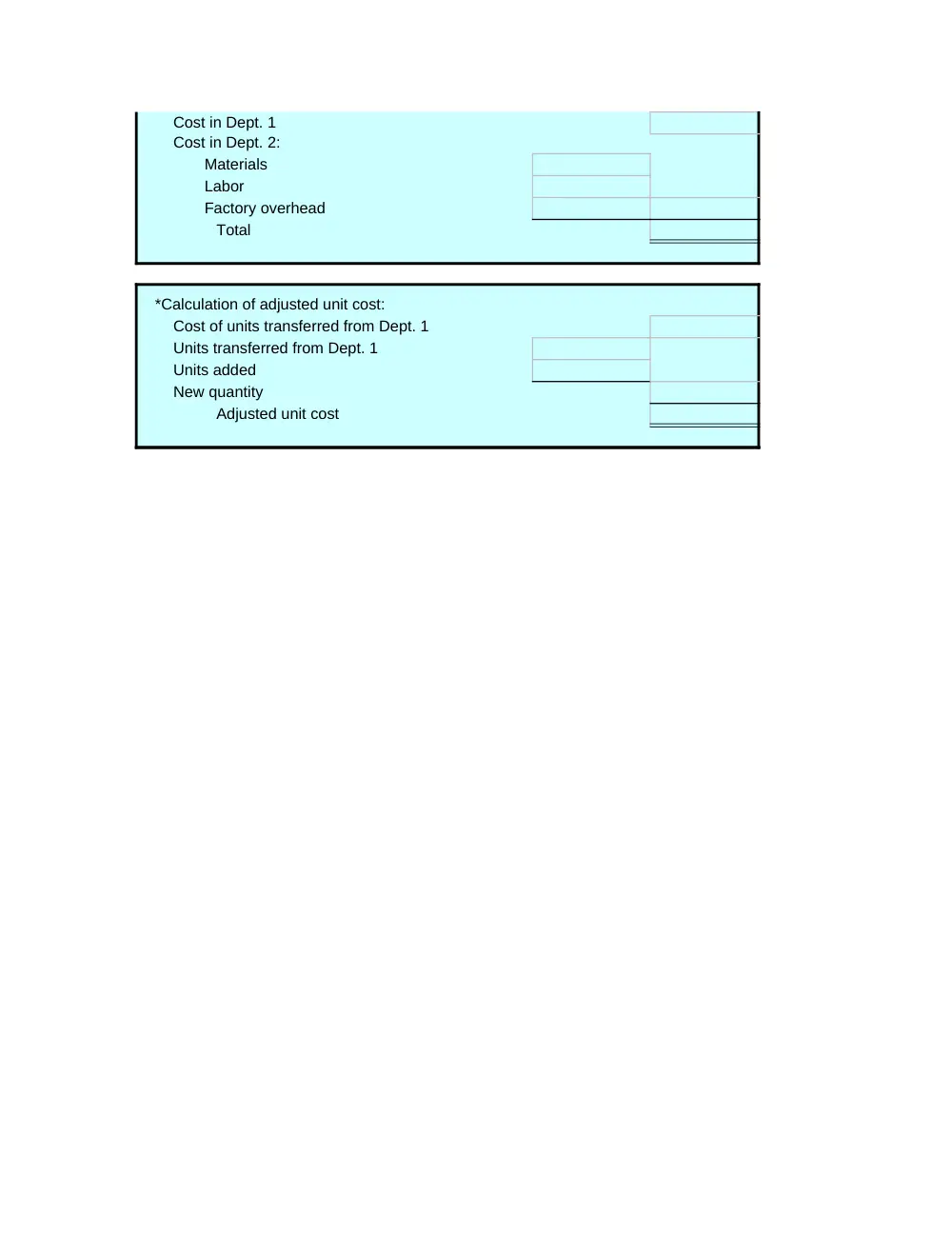 ACCT 222 Problems Excel Template 6, Fall 2014, page 9