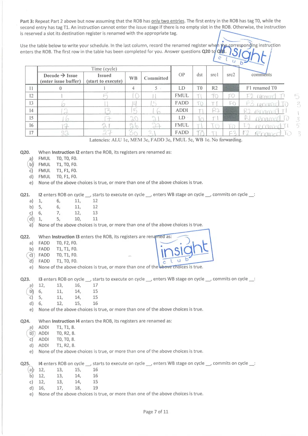 EECE 421 Exam 2, Fall 2009, page 7