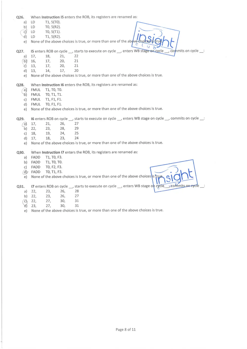 EECE 421 Exam 2, Fall 2009, page 8