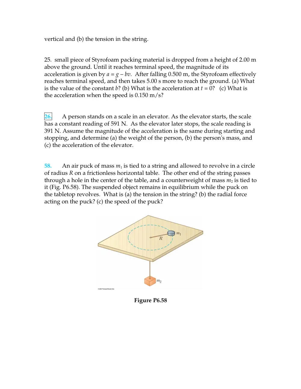 PHYS 210 Chapter 6, Fall 2012, page 2