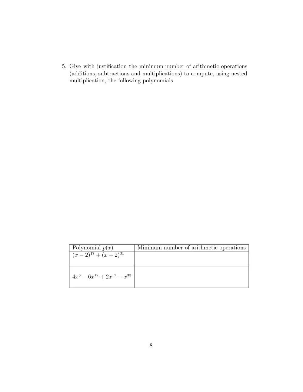 MATH 251 Final, Fall 2003, page 8