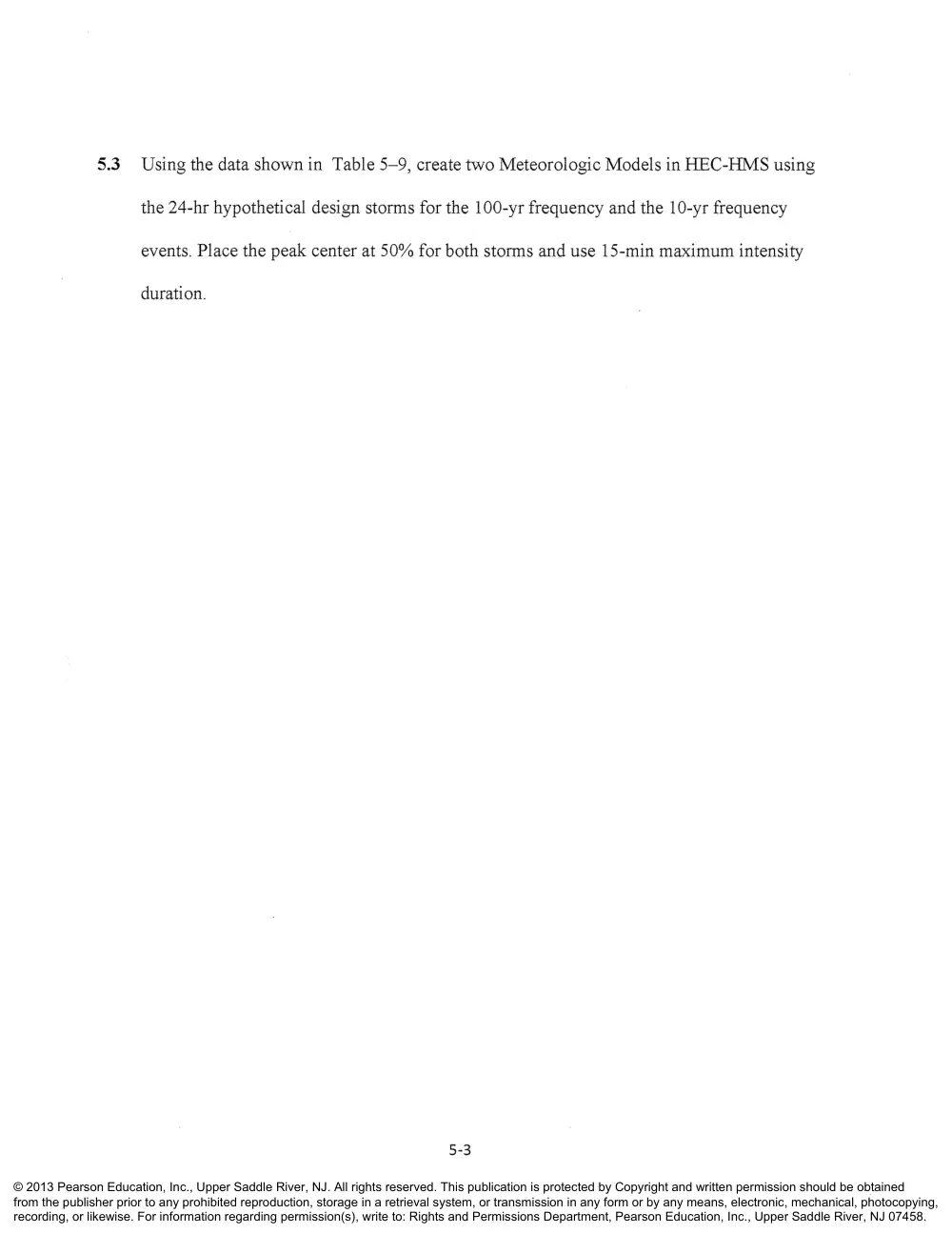 CIVE 441 Chapter 5 Solution, Fall 2015, page 3
