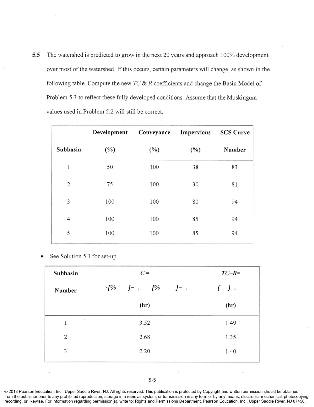 CIVE 441 Chapter 5 Solution, Fall 2015, page 5