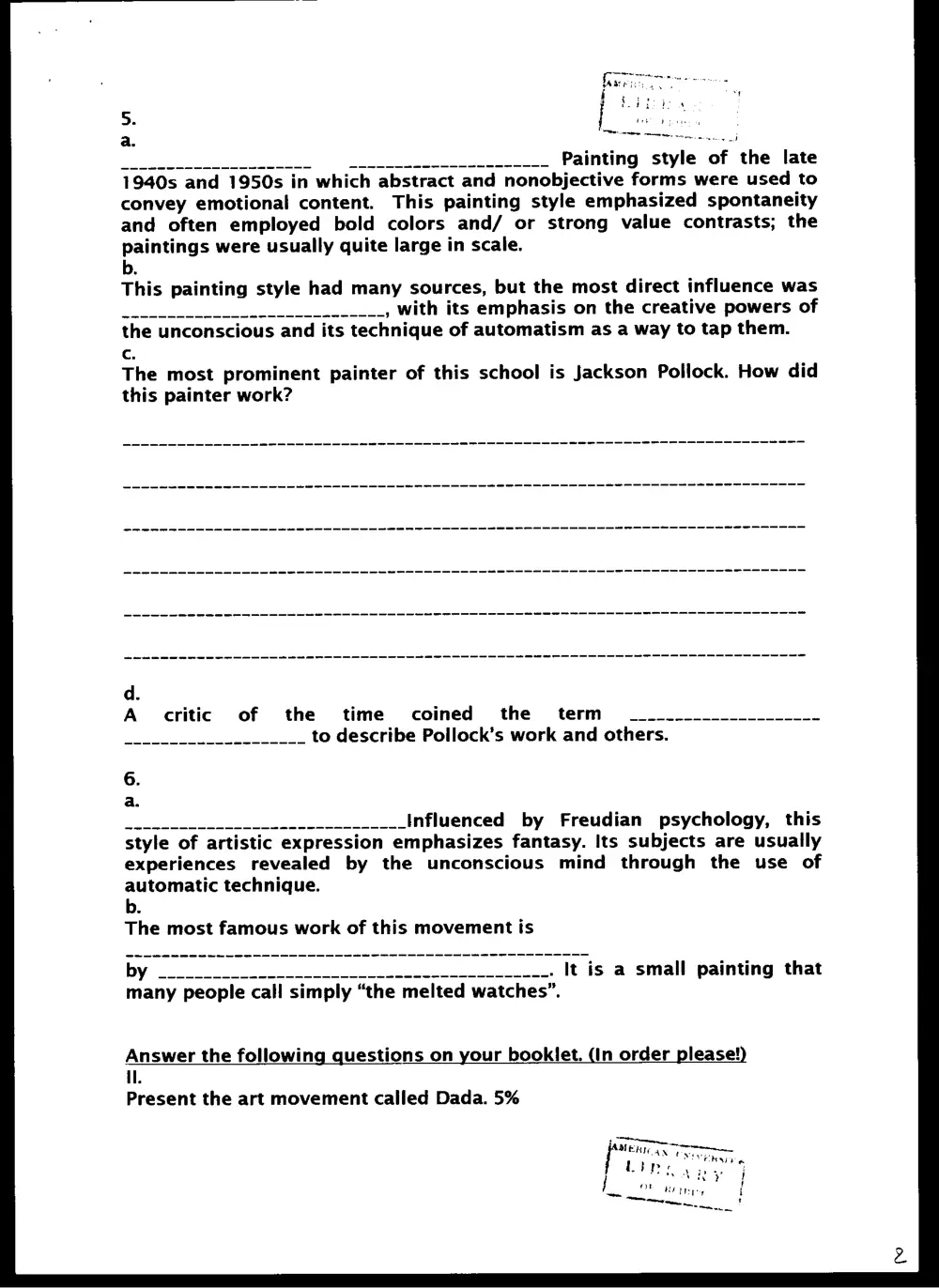 CVSP 150 Final, Fall 2004, page 2