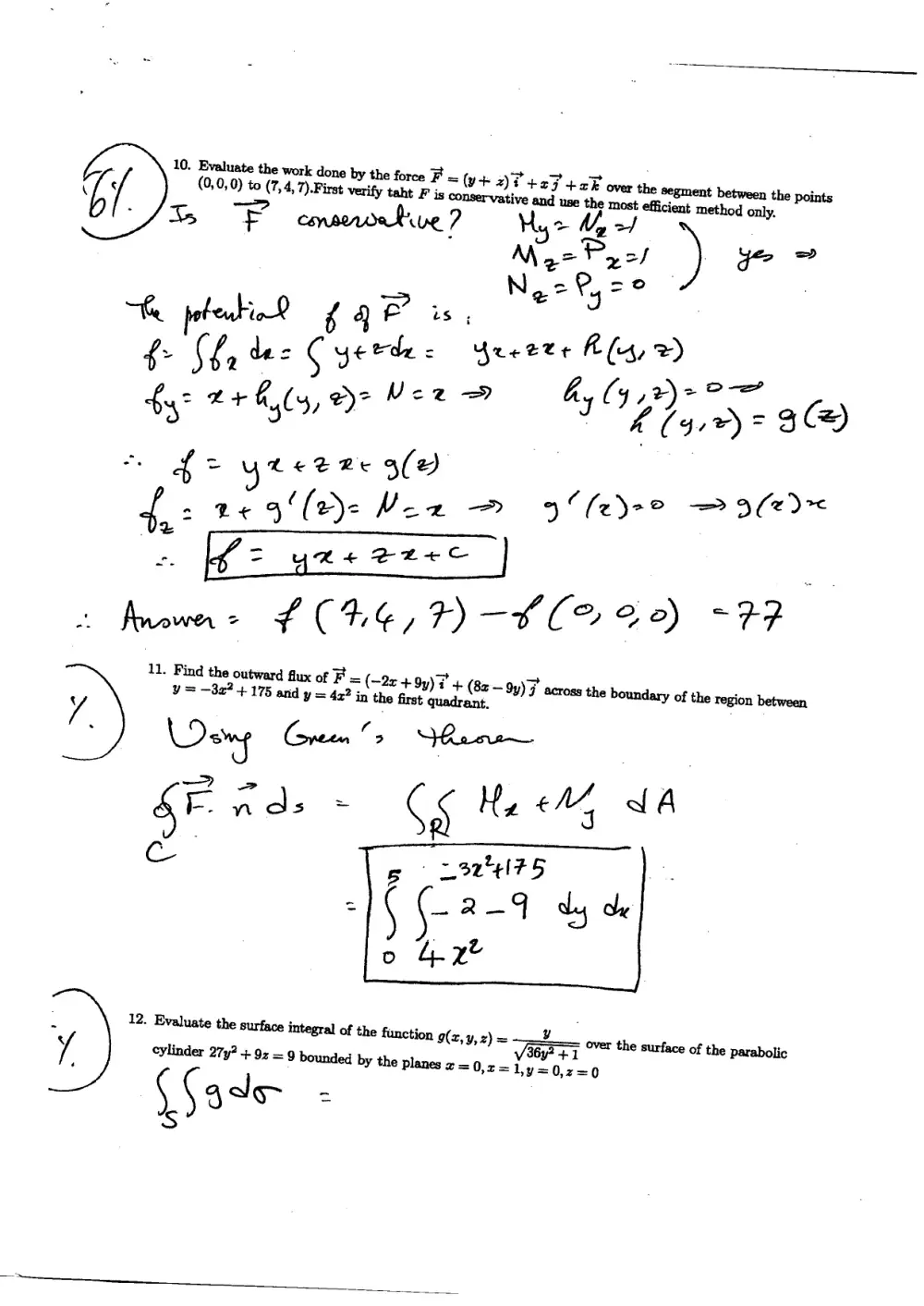 MTH 206 Final W Solution, Spring 2010, page 5