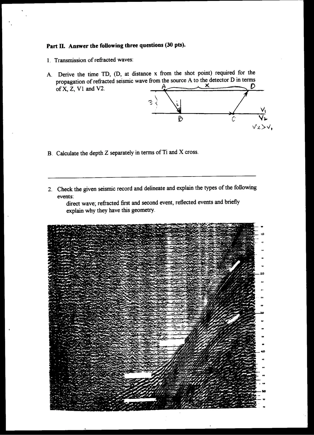 GEOL 304 Final, Spring 1997, page 3