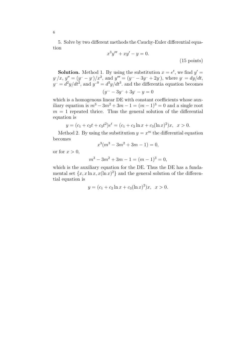 MATH 202 Exam 2, Spring 2002, page 6
