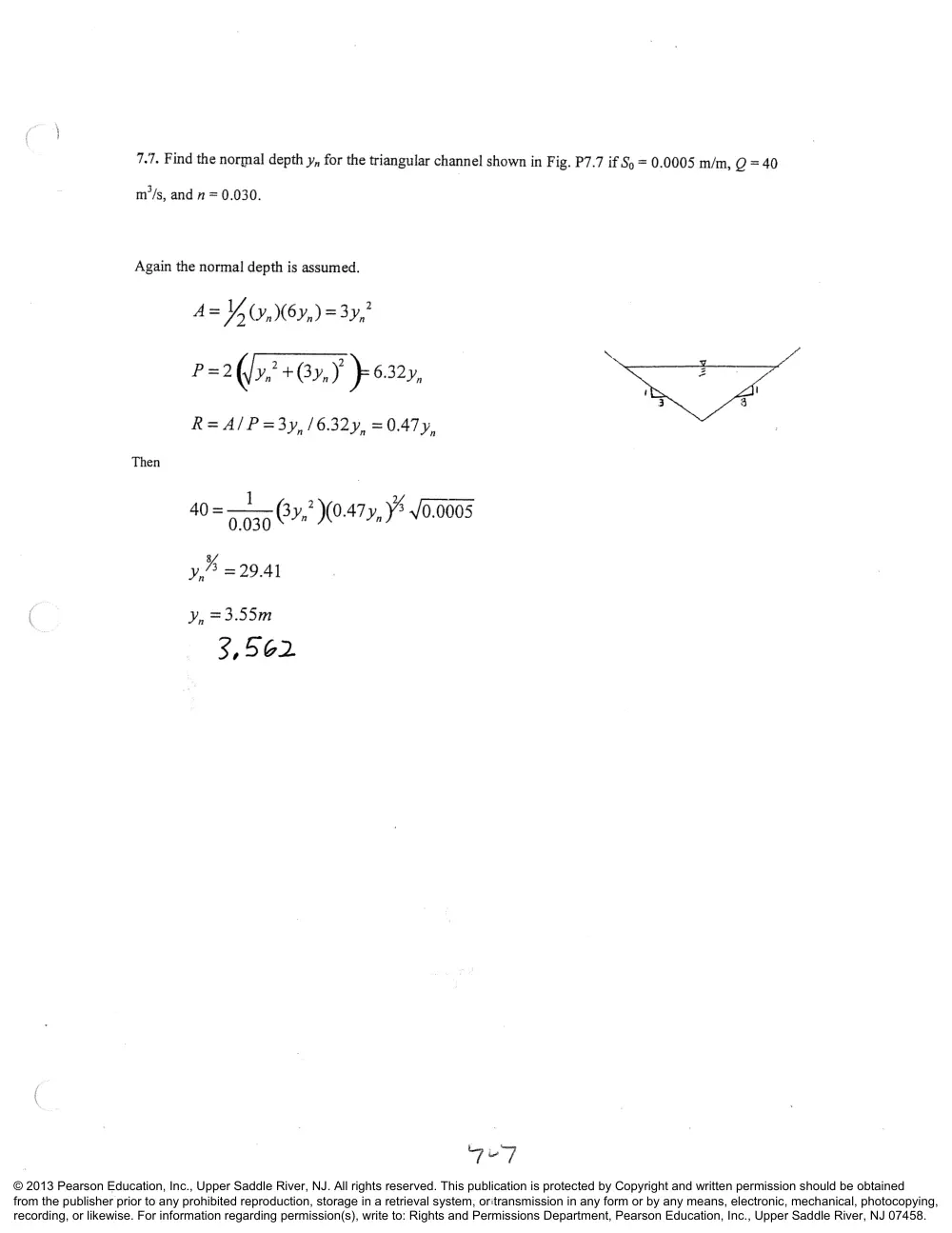 CIVE 441 Chapter 7 Solution, Fall 2015, page 7