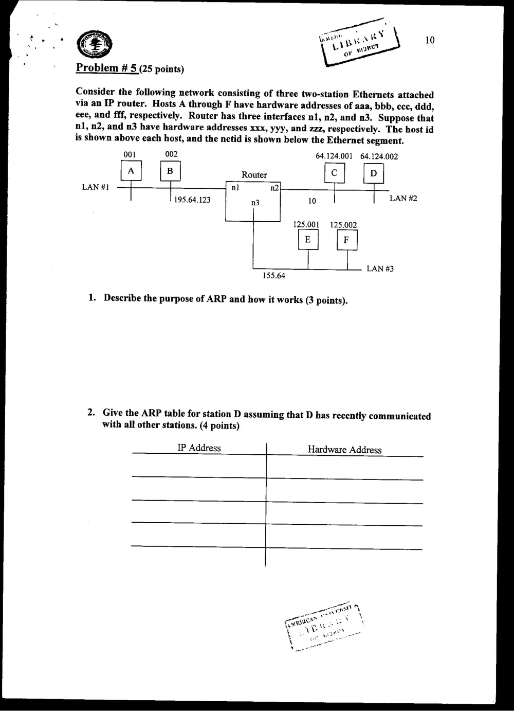 CMPS 284 Final, Fall 2003, page 10