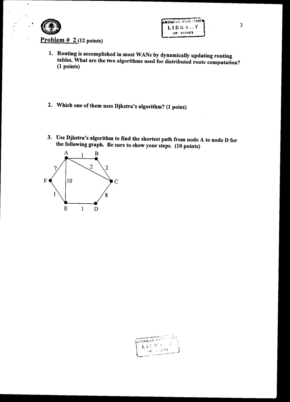 CMPS 284 Final, Fall 2003, page 3