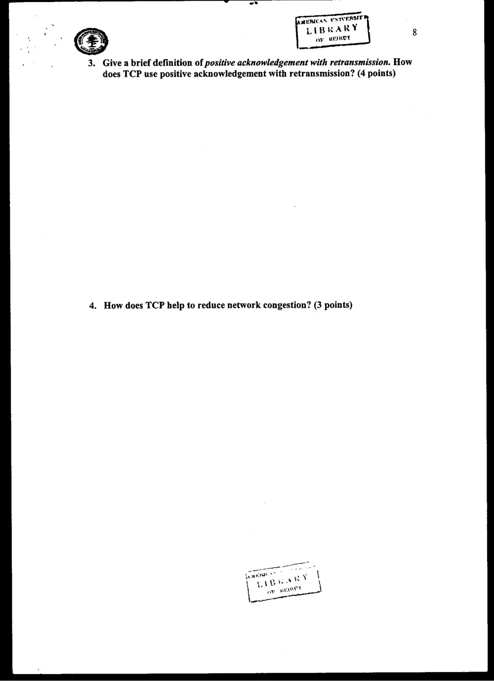 CMPS 284 Final, Fall 2003, page 8
