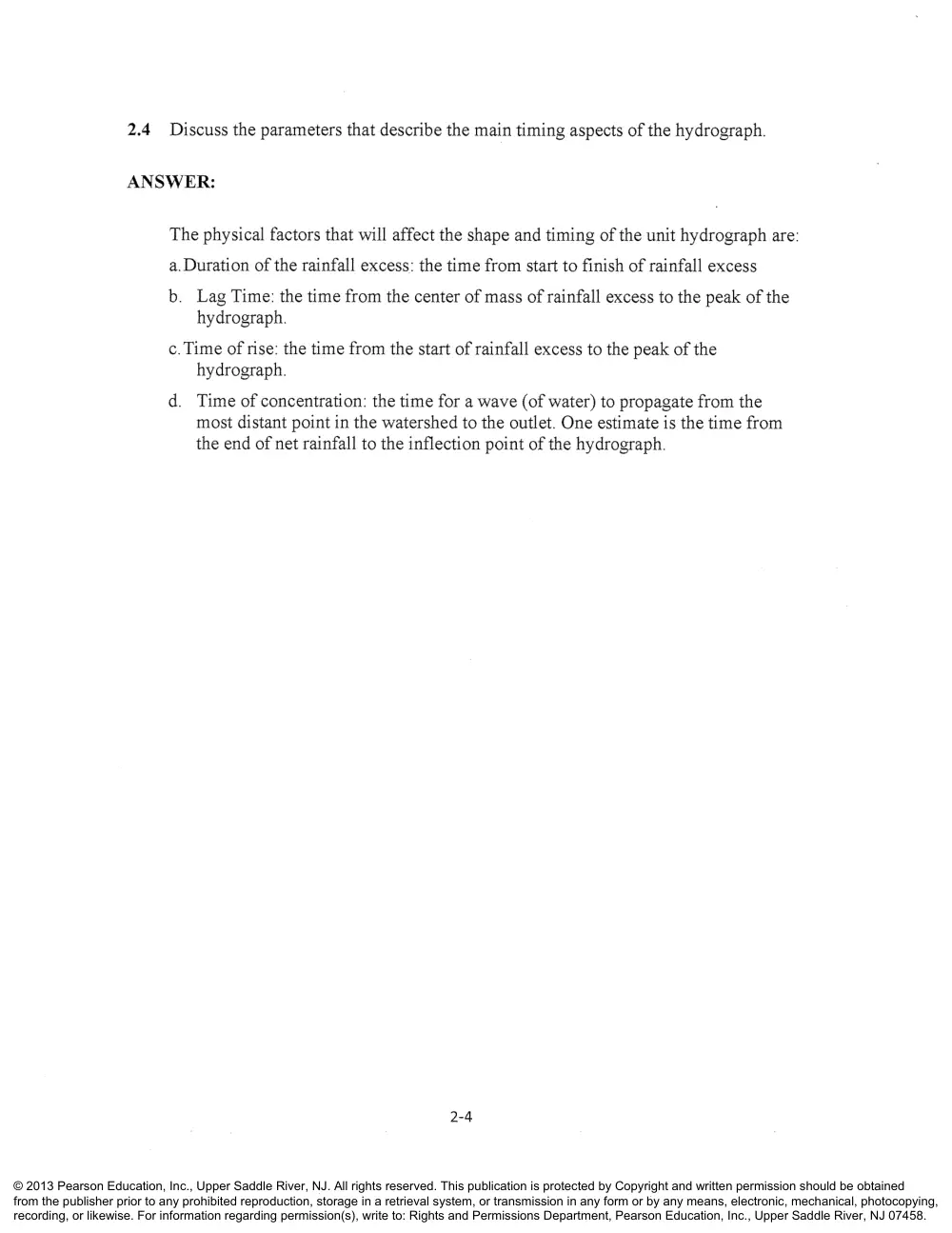 CIVE 441 Chapter 2 Solution, Fall 2015, page 4