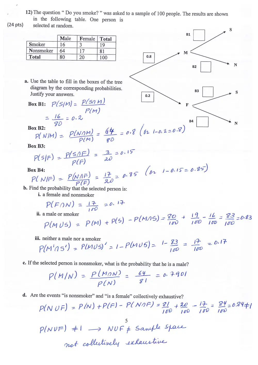 MATH 204 Exam 2, Fall 2016, page 5
