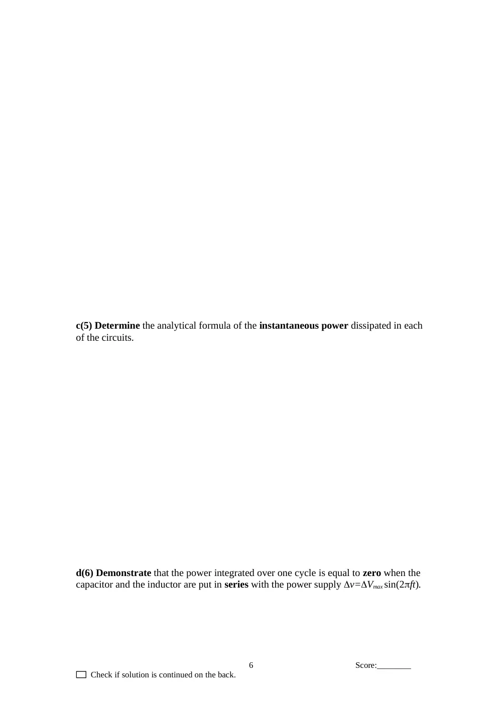 PHYS 211 Final, Fall 2008, page 6