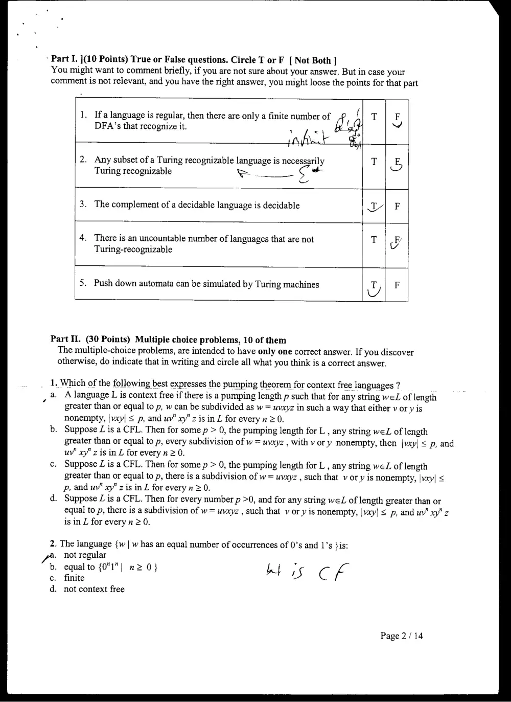 CMPS 257 Final, Fall 2004, page 2