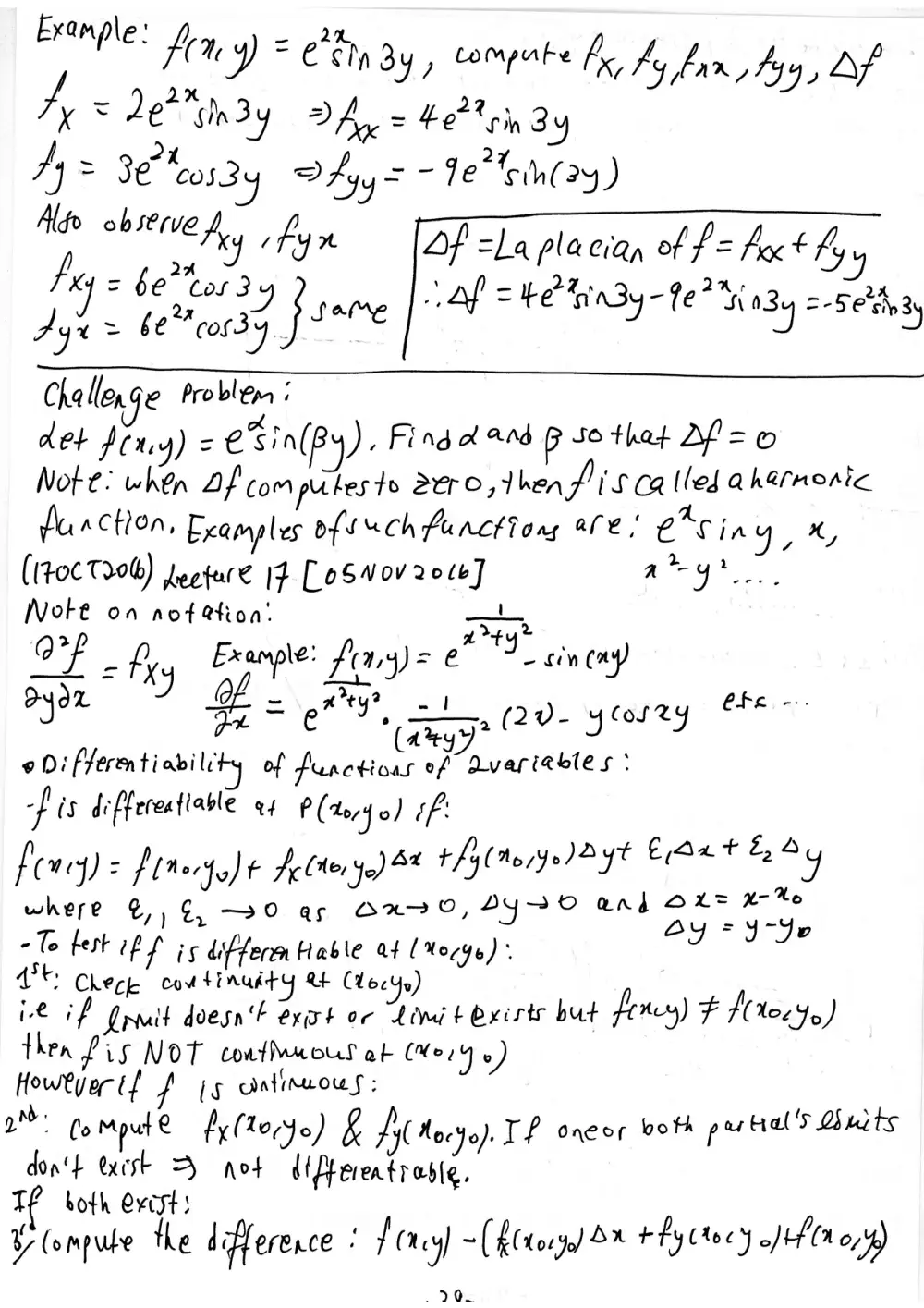 MATH 201 Notes Part 3, Spring 2019, page 1