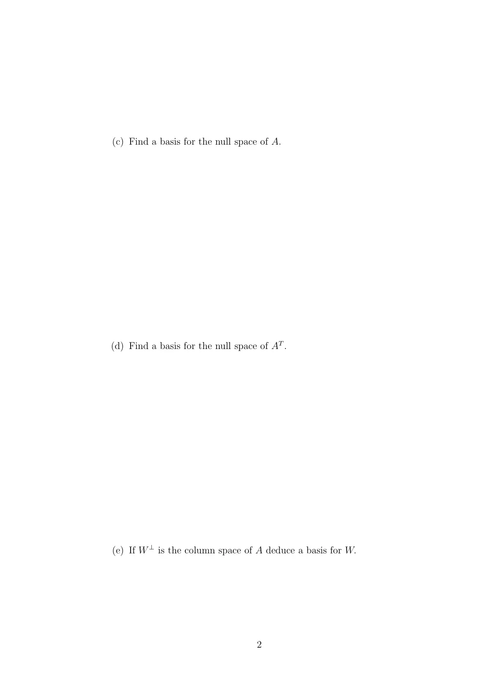 MATH 218 Final, Fall 2005, page 2