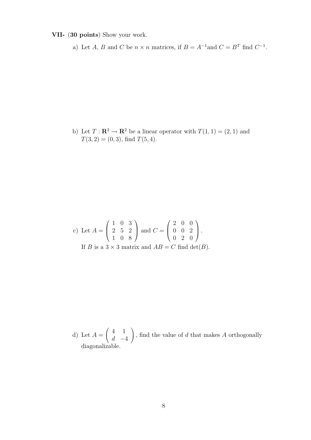 MATH 218 Final, Fall 2005, page 8
