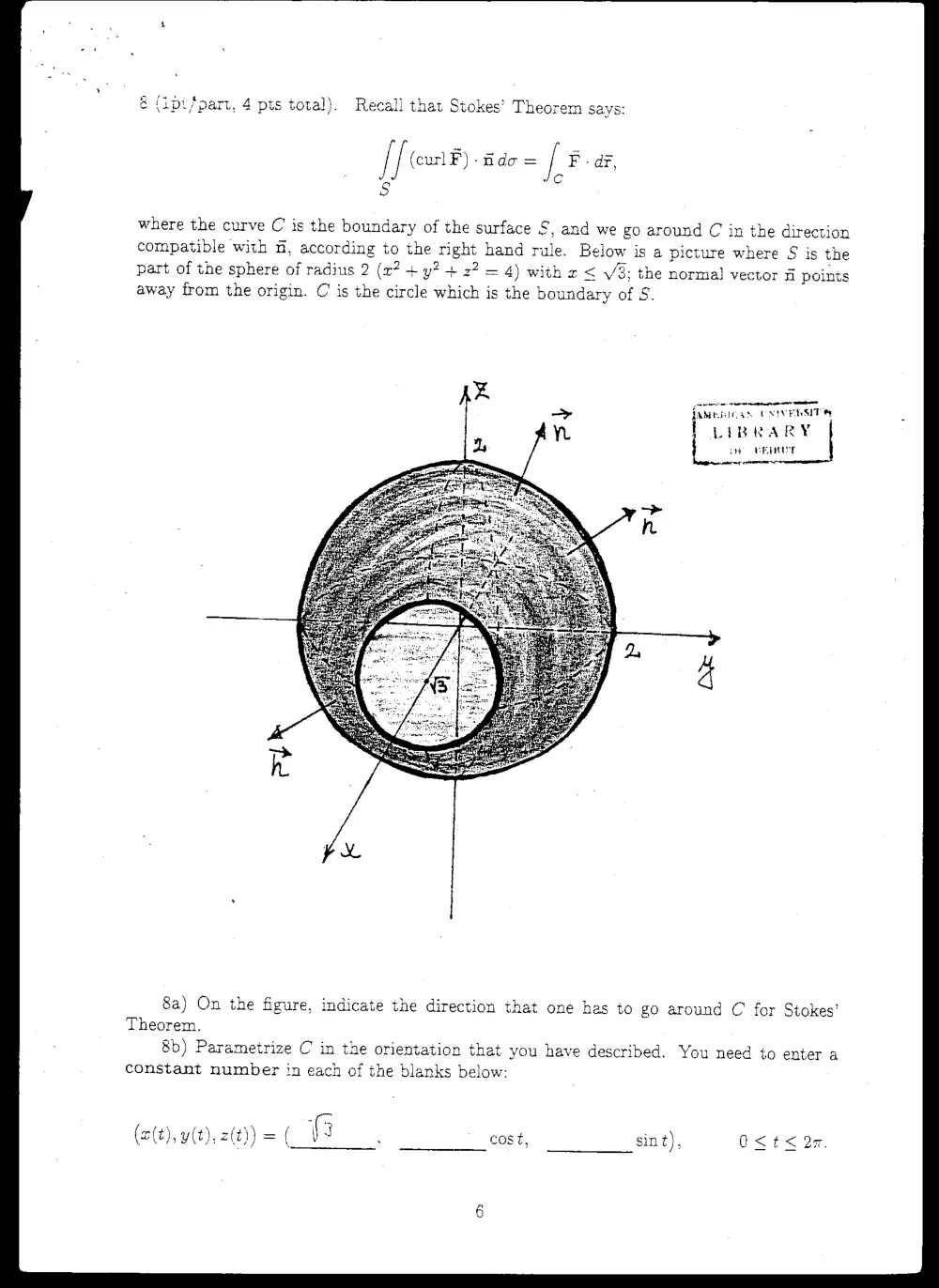 MATH 201 Final, Fall 2003, page 6