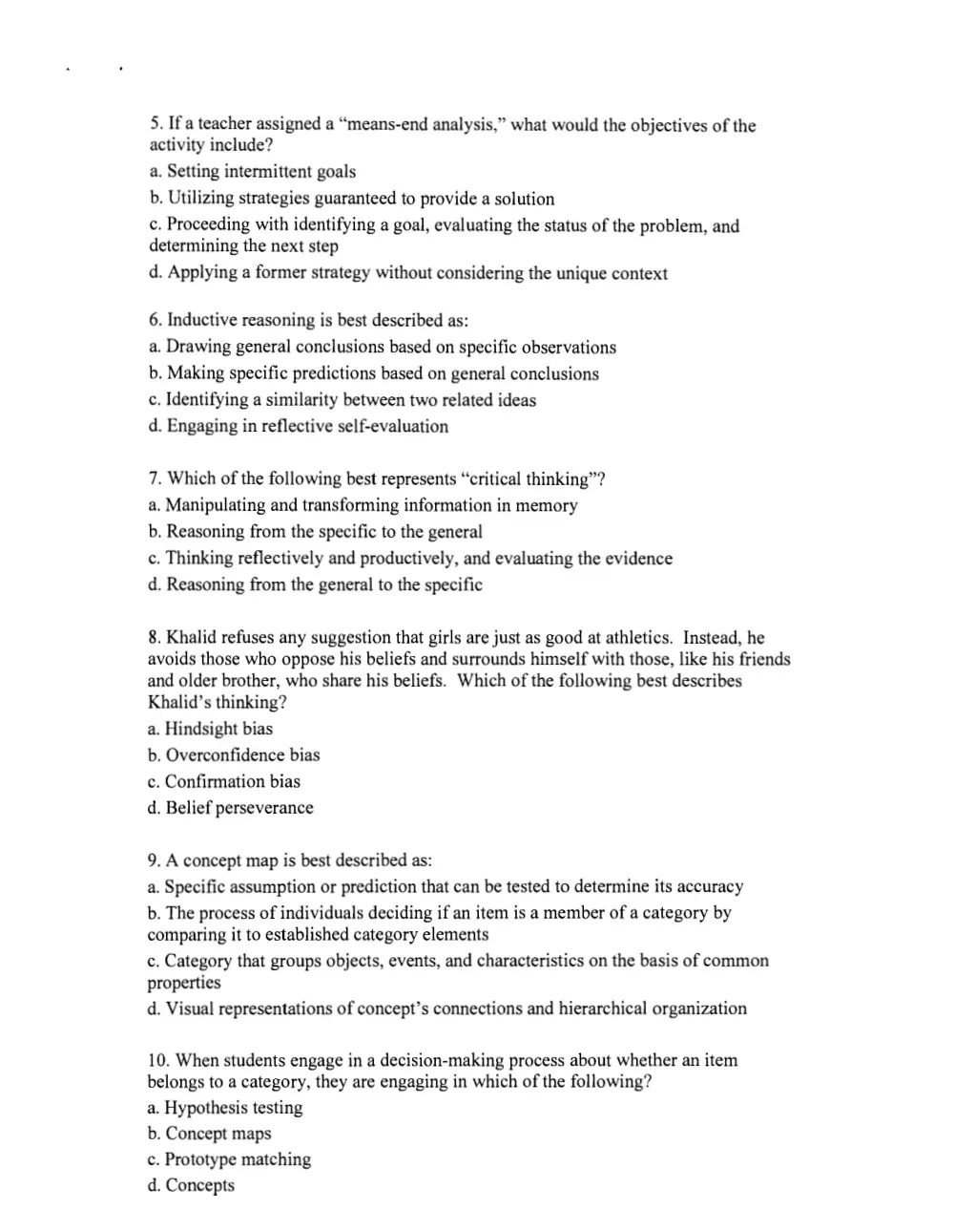 EDUC 215 Final, Spring 2010, page 2