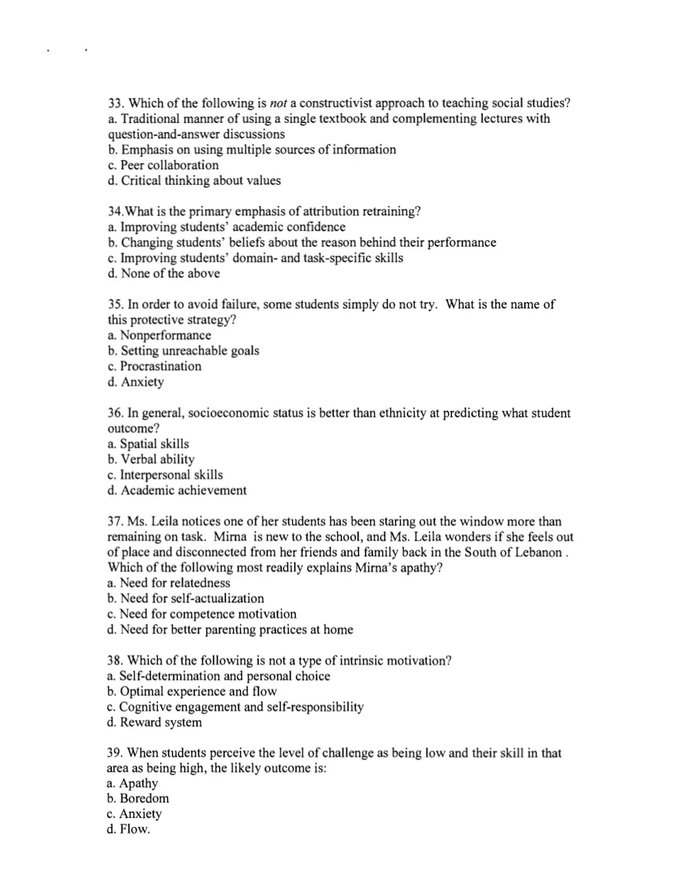 EDUC 215 Final, Spring 2010, page 7