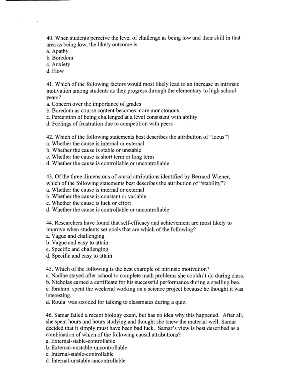 EDUC 215 Final, Spring 2010, page 8