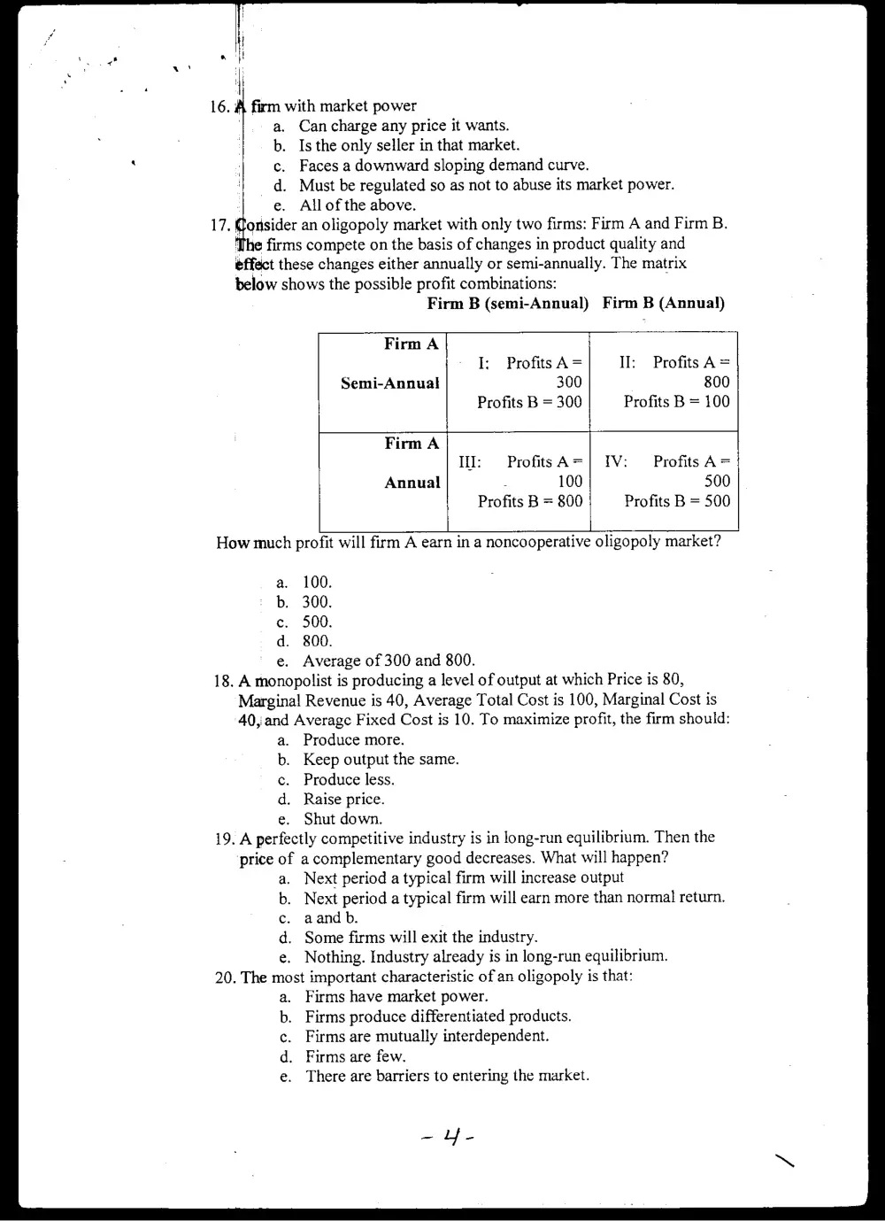 BUSS 230 Final, Fall 2002, page 4
