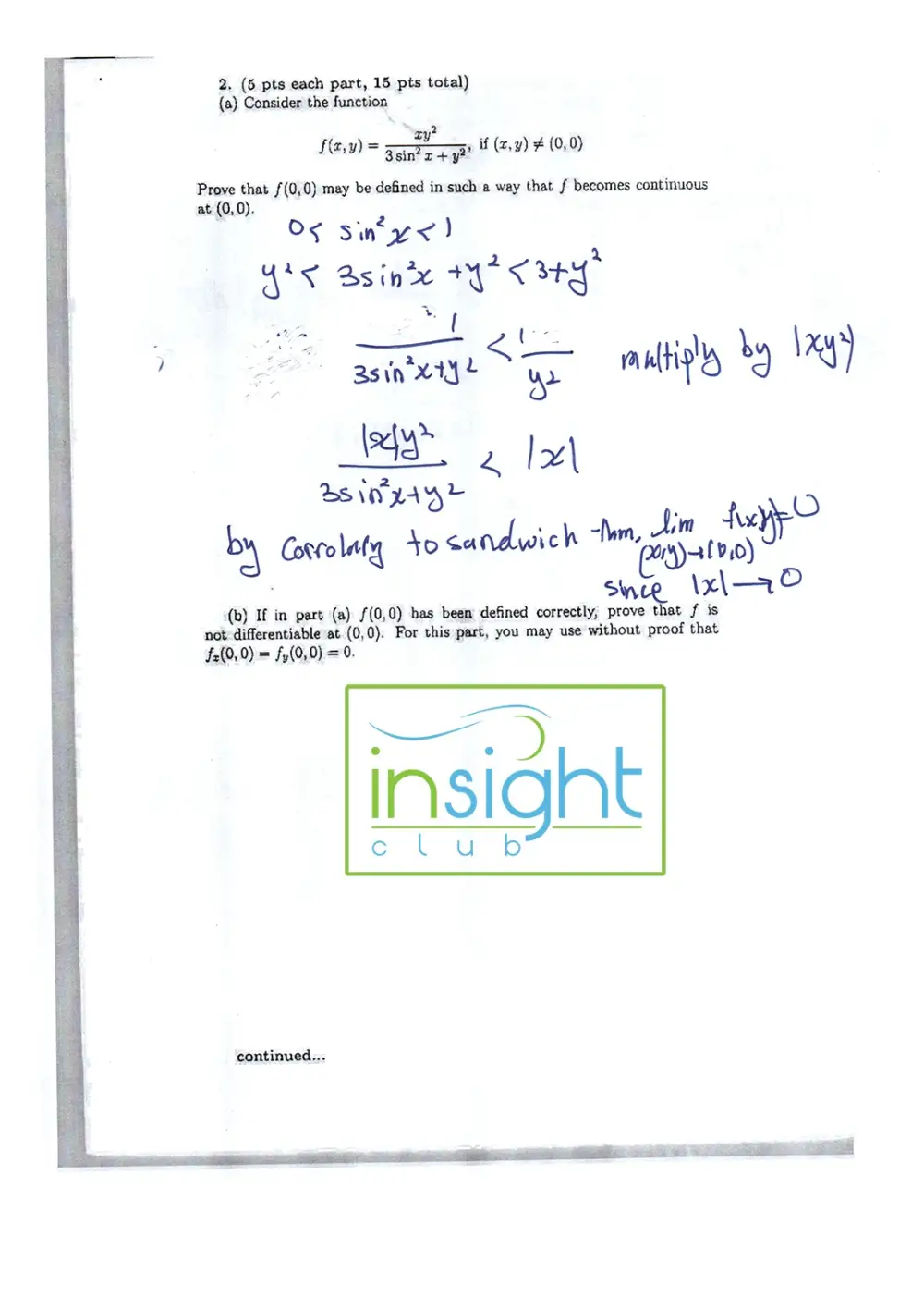 MATH 201 Final With Solutions, Fall 2011, page 5