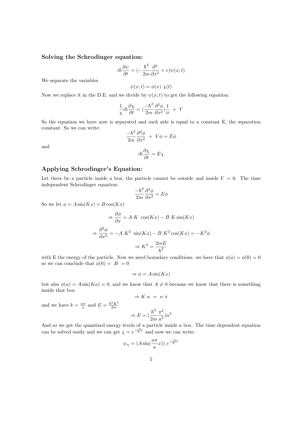 PHYS 212 Notes Quantum Mechanics, Spring 2017, page 5