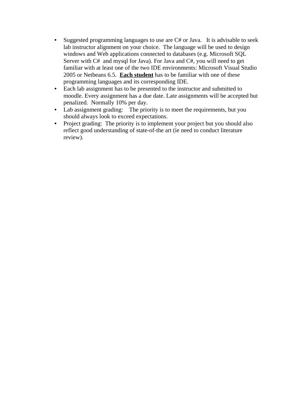 EECE 433 Syllabus, Spring 2012, page 5