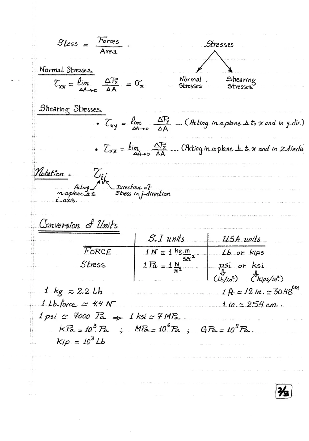 CIVE 310 Lecture 2, Fall 2011, page 2
