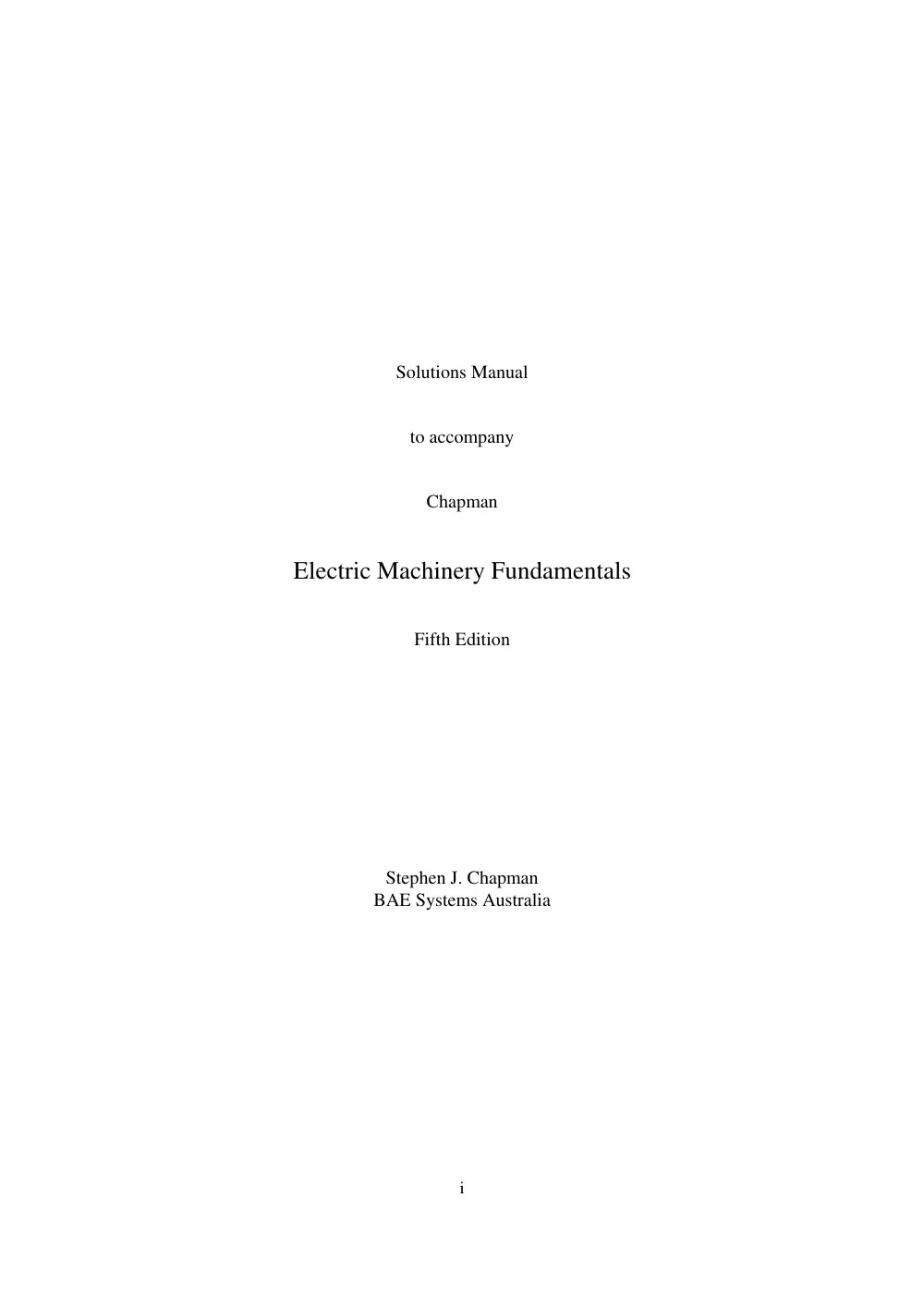 EECE 370 Problems Solution Manual, Fall 2011, page 1